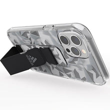 Заредете изображение във визуализатора на галерията – Adidas SP Clear Grip Case iPhone 12 Pro Max 6.7" black-gray/black-grey 42447
