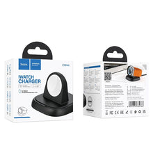 Заредете изображение във визуализатора на галерията – HOCO wireless charger fot Apple Watch 2,5W CW44 black
