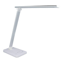 Заредете изображение във визуализатора на галерията – Desk lamp led + usb + timer jb506 silver - TopMag
