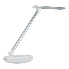 Заредете изображение във визуализатора на галерията – Desk lamp led + usb + wireless charger 10w ph3833 silver - TopMag
