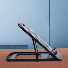 Заредете изображение във визуализатора на галерията – Universal foldable standing stand - black

