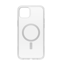 Заредете изображение във визуализатора на галерията – Otterbox Symmetry Clear Plus - protective case for iPhone 15 Plus compatible with MagSafe (clear)
