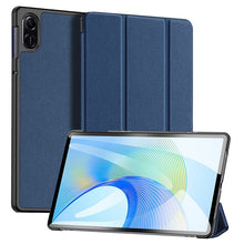 Заредете изображение във визуализатора на галерията – Dux Ducis Domo eco-leather case with stand for Honor Pad X9 11.5'' - blue
