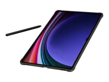 Заредете изображение във визуализатора на галерията – Armored Samsung Galaxy Tab S9 Ultra Outdoor Cover Case - black

