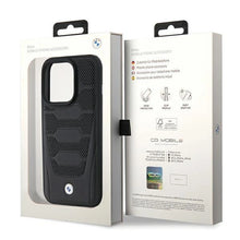 Заредете изображение във визуализатора на галерията – BMW Leather Seats Pattern case for iPhone 15 Pro Max - black
