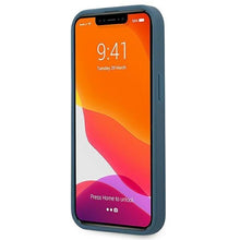 Заредете изображение във визуализатора на галерията – Guess GUHCP13L4GMGBL iPhone 13 Pro / 13 6,1" niebieski/blue hardcase 4G Big Metal Logo
