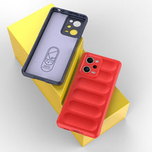 Заредете изображение във визуализатора на галерията – Magic Shield Case for Xiaomi Redmi Note 12 Pro / Poco X5 Pro 5G flexible armored cover red
