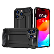Заредете изображение във визуализатора на галерията – iPhone 15 Pro Max Hybrid Armor case - black
