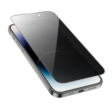 Заредете изображение във визуализатора на галерията – Borofone Tempered glass BF7 Diamond Armor Full Screen Anti-spy for Iphone 15 Pro - 10 pieces
