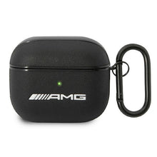 Заредете изображение във визуализатора на галерията – AMG Leather Big Logo case for AirPods 3 - black
