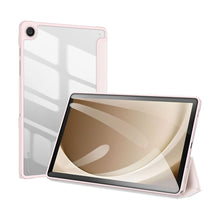 Заредете изображение във визуализатора на галерията – Dux Ducis Toby case with flip stand for Samsung Galaxy Tab A9+ - pink
