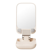 Заредете изображение във визуализатора на галерията – Adjustable phone stand with mirror Baseus Seashell Series - pink
