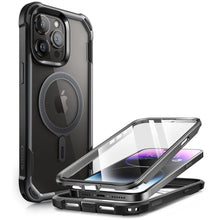 Заредете изображение във визуализатора на галерията – Supcase IBLSN ARES MAG MAGSAFE IPHONE 15 PRO MAX BLACK
