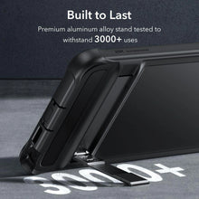 Заредете изображение във визуализатора на галерията – ESR Armor Kickstand case for Samsung Galaxy S24 Ultra - transparent and black
