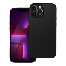 Заредете изображение във визуализатора на галерията – Roar matte glass гръб за iphone 13 pro max black

