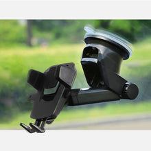 Заредете изображение във визуализатора на галерията – Telescopic Car Mount Phone Holder Dashboard or Windshield for black

