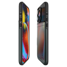 Заредете изображение във визуализатора на галерията – Spigen Slim Armor CS, abyss green - iPhone 15 Pro
