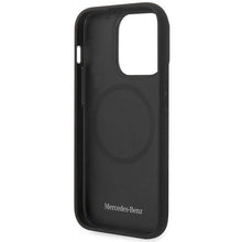 Заредете изображение във визуализатора на галерията – Mercedes MEHMP14LRCABK iPhone 14 Pro 6.1" black/black carbon hardcase Dynamic Line
