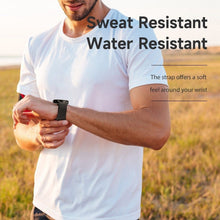 Заредете изображение във визуализатора на галерията – DUX DUCIS Mixture II - stretchable braided strap for Samsung Galaxy Watch / Huawei Watch / Honor Watch (20mm band) czarna

