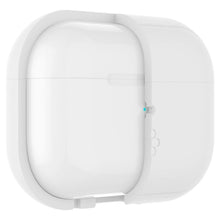 Заредете изображение във визуализатора на галерията – Spigen SILICONE FIT STRAP Apple AIRPODS PRO 1 / 2 WHITE/GREY
