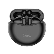 Заредете изображение във визуализатора на галерията – Hoco wireless headset stereo tws ew14 true metall black - TopMag
