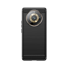 Заредете изображение във визуализатора на галерията – Carbon pattern flexible case for Realme 11 Pro / 11 Pro+ Carbon Case - black
