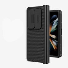 Заредете изображение във визуализатора на галерията – Nillkin CamShield Pro Case (simple) for Samsung Galaxy Z Fold 4 cover with camera cover black
