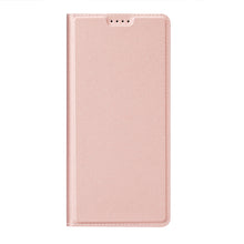 Заредете изображение във визуализатора на галерията – Dux Ducis Skin Pro Case for Xiaomi 13 Lite Flip Card Wallet Stand Pink
