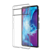 Заредете изображение във визуализатора на галерията – Ultra Clear 0.5mm case for Google Pixel 7a thin cover transparent
