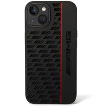 Заредете изображение във визуализатора на галерията – AMG AMHCP14S2SPCK iPhone 14 6.1" black/black hardcase Silicone Carbon Pattern
