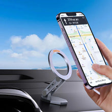 Заредете изображение във визуализатора на галерията – Dudao F17+ magnetic car holder for the dashboard - gray
