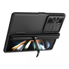 Заредете изображение във визуализатора на галерията – Nillkin CamShield Fold Case for Samsung Galaxy Z Fold 5 5G black (bracket)

