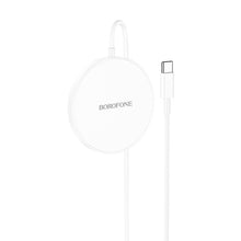 Заредете изображение във визуализатора на галерията – Borofone Wireless induction charger BQ17 Original Series 15W white
