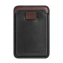 Заредете изображение във визуализатора на галерията – Dux Ducis Magnetic Leather Wallet magnetic wallet MagSafe for iPhone RFID blocker black
