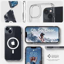 Заредете изображение във визуализатора на галерията – Spigen ultra hybrid mag гръб за iphone 14 white - TopMag
