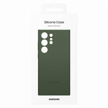 Заредете изображение във визуализатора на галерията – Samsung Silicone Cover Case for Samsung Galaxy S23 Ultra Silicone Case khaki (EF-PS918TGEGWW)
