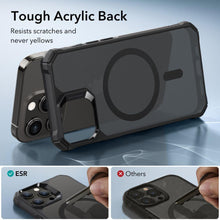 Заредете изображение във визуализатора на галерията – ESR AIR ARMOR HALOLOCK MAGSAFE IPHONE 15 PRO FROSTED BLACK
