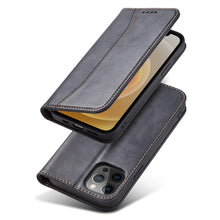 Заредете изображение във визуализатора на галерията – Magnet Fancy Case for Samsung Galaxy A23 5G flip cover wallet stand black
