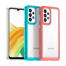 Заредете изображение във визуализатора на галерията – Outer Space Case for Samsung Galaxy A33 5G cover with a flexible frame black
