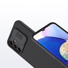 Заредете изображение във визуализатора на галерията – Nillkin CamShield Case for Samsung Galaxy A14 5G / Galaxy A14 cover with camera cover black
