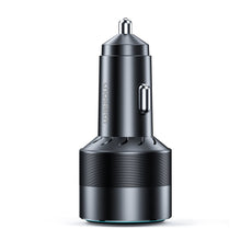 Заредете изображение във визуализатора на галерията – Choetech fast car charger 130W 2xUSB-C + USB-A black (TC0011)
