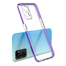 Заредете изображение във визуализатора на галерията – Spring Case Cover for Realme 9i, Oppo A36 / A76 / A96 silicone cover with frame black
