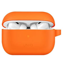 Заредете изображение във визуализатора на галерията – Uniq case Vencer AirPods Pro 2 gen. Silicone orange/burnt orange
