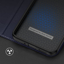 Заредете изображение във визуализатора на галерията – Dux Ducis Skin X2 Case For Xiaomi Redmi Note 12 5G / Poco X5 5G Cover Flip Wallet Stand Blue
