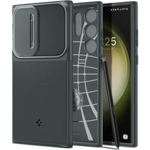 Заредете изображение във визуализатора на галерията – Spigen OPTIK ARMOR GALAXY S23 ULTRA ABYSS GREEN
