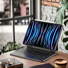 Заредете изображение във визуализатора на галерията – Dux Ducis Bluetooth Keyboard Case (MK Series) for Apple iPad Air 4/5/iPad Pro 11 (2018/2020/2021/2022) - Black
