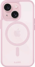 Заредете изображение във визуализатора на галерията – LAUT Huex Protect case with MagSafe for iPhone 14 Plus / 15 Plus - pink
