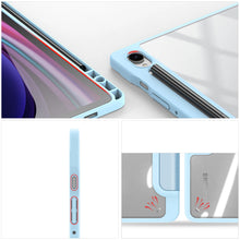Заредете изображение във визуализатора на галерията – Dux Ducis Toby case with flip stand for Samsung Galaxy Tab S9 FE - blue
