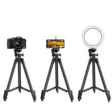 Заредете изображение във визуализатора на галерията – Phone tripod 3120 with bluetooth remote control
