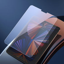 Заредете изображение във визуализатора на галерията – Baseus 2x Full-glass film 0.3mm tempered glass for iPad Pro 11" 2021 (5th gen.) / 2020 (4th gen.) / 2018 (3rd gen.) and iPad Air 4/Air 5 10.9" with mounting kit
